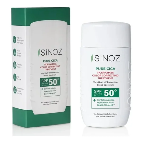 Sinoz Pure Cica Fluid Kızarıklık Karşıtı 50 Ml 50 Faktör Güneş Kremi - Görsel 8