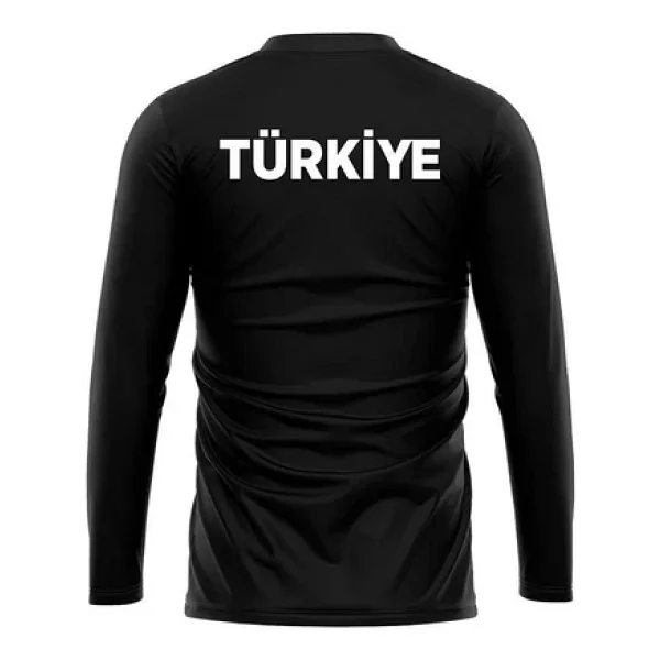 Hummel Royal Milli Takım Kaleci Forma Takımı Siyah - Görsel 3