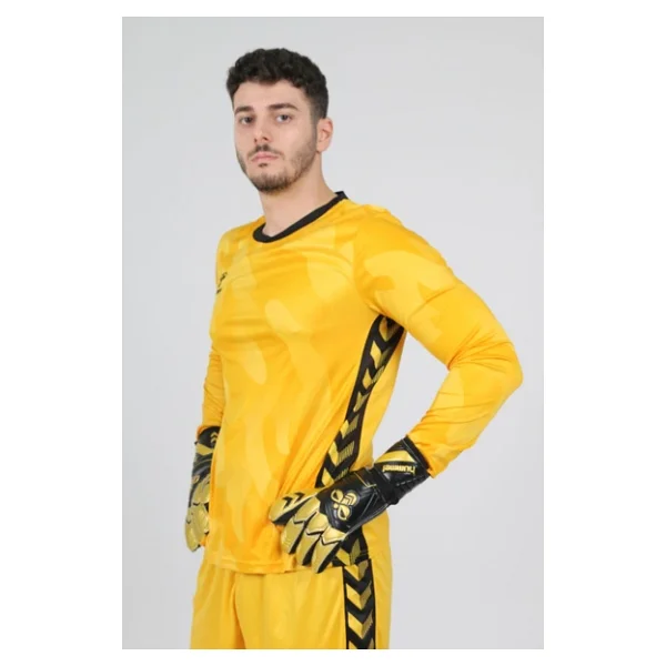 Hummel Elegance Kaleci Tek Üst Forma Sarı XL - Görsel 4