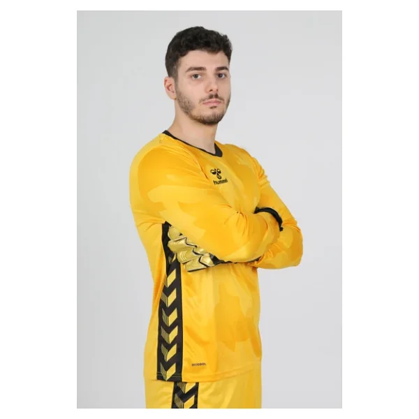 Hummel Elegance Kaleci Tek Üst Forma Sarı XL - Görsel 6