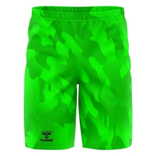 Hummel Elegance Milli Takım Kaleci Forma Takımı Neon Yeşil - Görsel 4