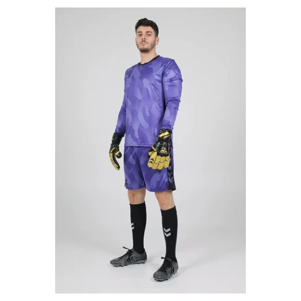 Hummel Elegance Profesyonel Kaleci Forması Mor - Görsel 3