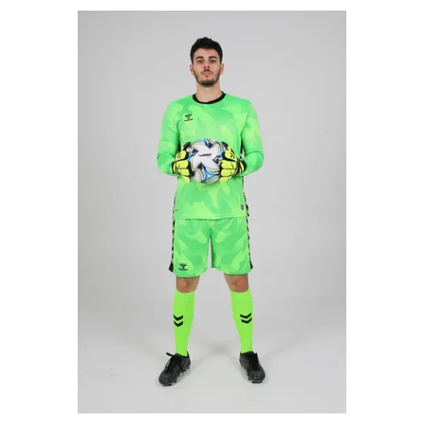 Hummel Elegance Profesyonel Kaleci Forması Neon Yeşil - Görsel 2