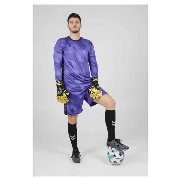 Hummel Elegance Profesyonel Kaleci Forması Mor - Görsel 7