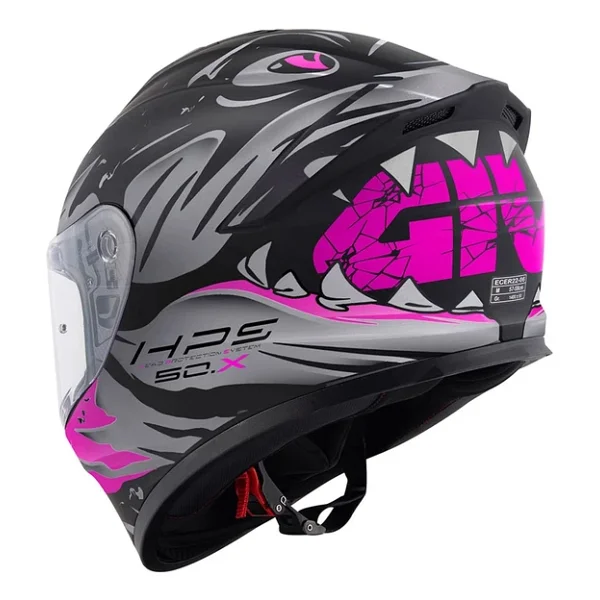 Givi 50.X Sharkbite Full Face Motor Kaskı - Görsel 6