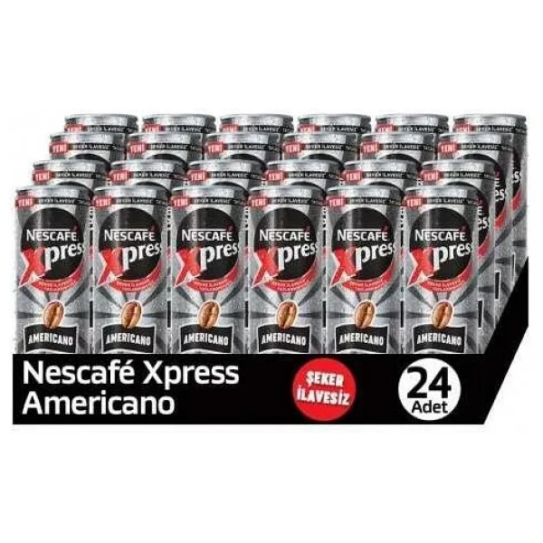 Nescafe Xpress Americano 24x250 Ml - Görsel 4