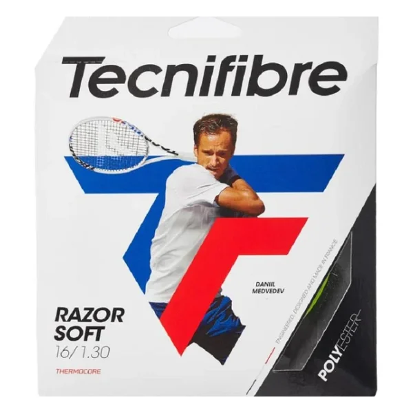 Tecnifibre Razor Soft 16/1.30 Lime Tekli Kordaj 04gras130l - Görsel 3