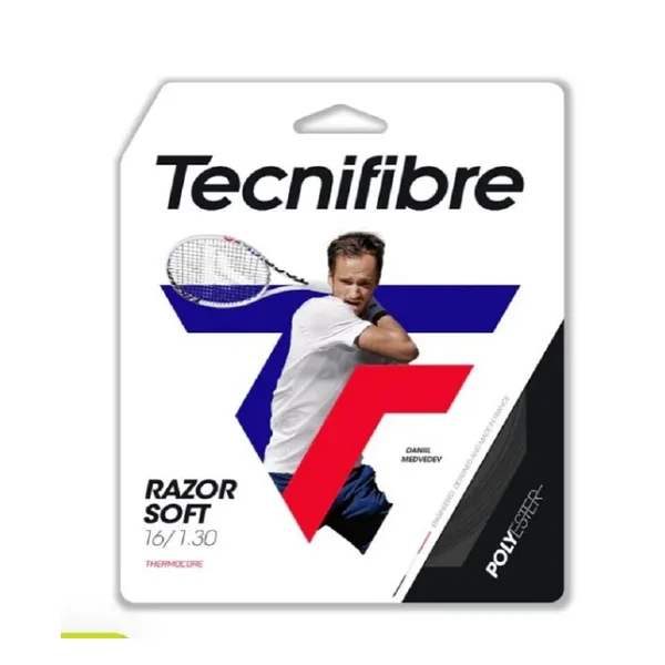 Tecnifibre Razor Soft 16/1.30 Siyah Tekli Kordaj 04gras130n - Görsel 3