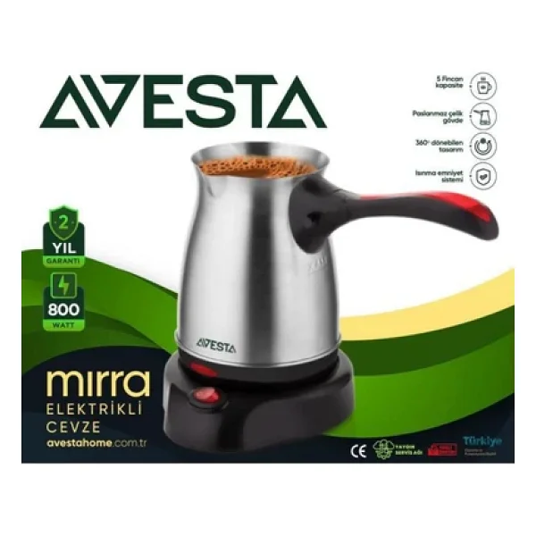 Avesta Mırra Katlanabilir Elektrikli Cezve - Görsel 7
