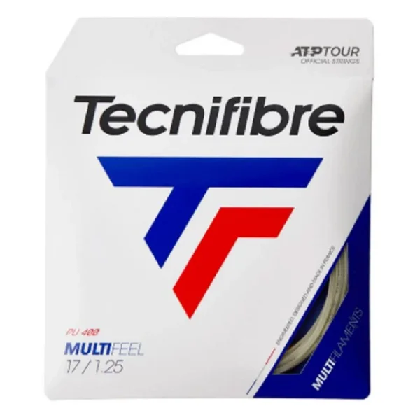 Tecnifibre Multifeel 17/1.25 Natural Tekli Kordaj 02gmu125xn - Görsel 3