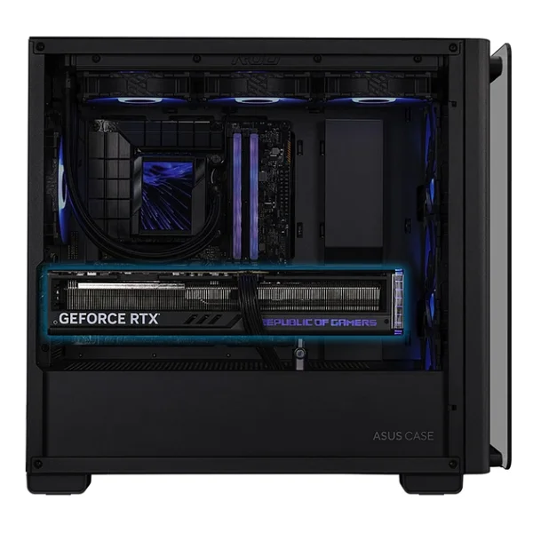 Asus A23 Plus Argb Fanlı Siyah Micro Atx Oyuncu Kasası - Görsel 3