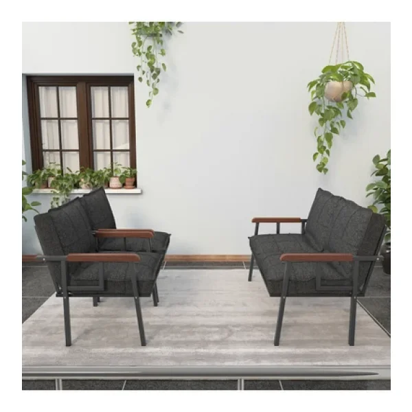 Mygusi Modern 2+1+1 Bahçe Balkon Takımı - Görsel 2