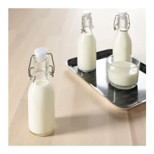 Ikea Korken 3'lü Cam Şişe 15 Cl - Görsel 5