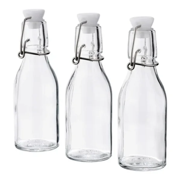 Ikea Korken 3'lü Cam Şişe 15 Cl - Görsel 3