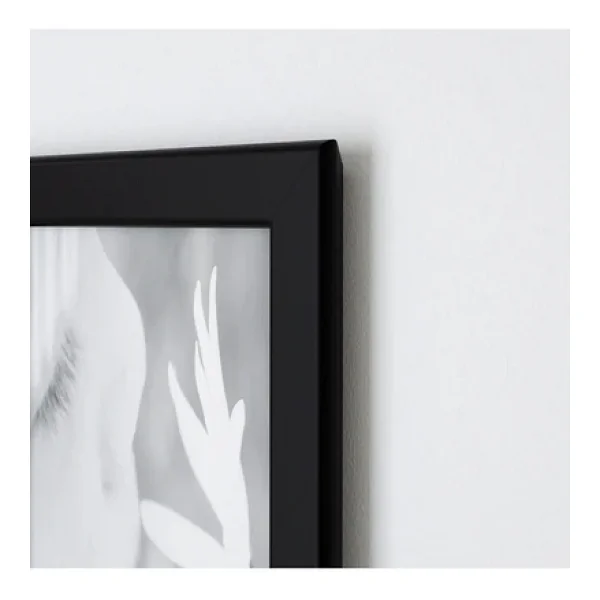 Ikea Fıskbo 30x40 Cm Siyah Ahşap A3 Fotoğraf Resim Çerçevesi 30x40 Siyah - Görsel 3