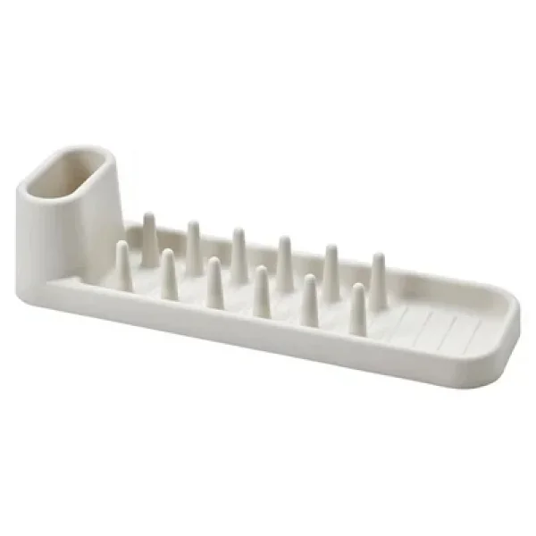 Ikea Stamlıng 48 Cm Beyaz Bulaşıklık Çatal Bıçaklık Tabak Bardak Standı - Görsel 4