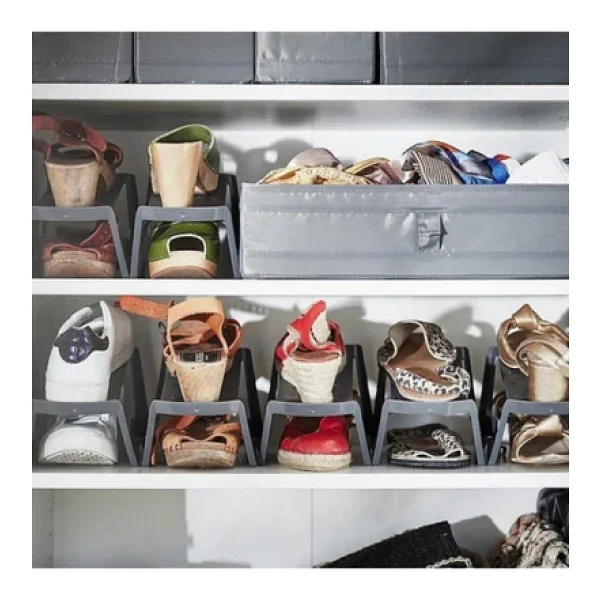 Ikea Murvel Dolap Içi Ayakkabı Düzenleyici Rampa Gri 5 Adet - Görsel 4
