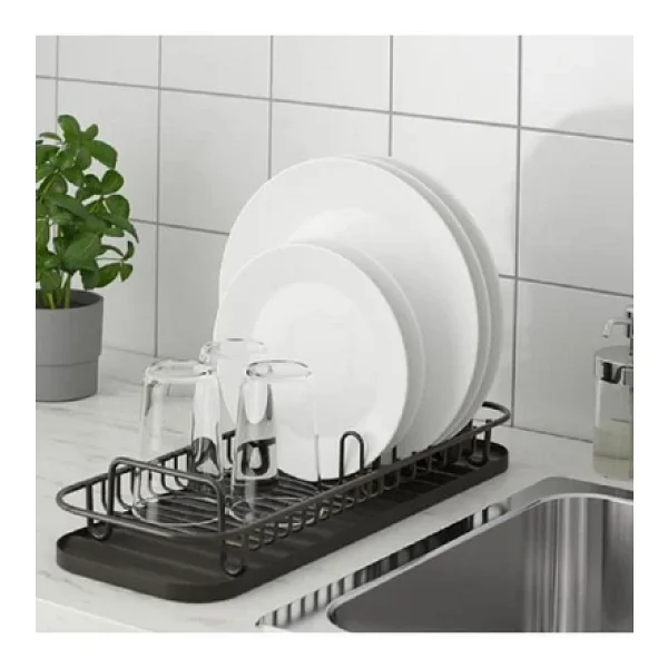 Ikea Bulaşık Seti Bulaşıklık Ve Bulaşık Kurutma Örtüsü - Görsel 2