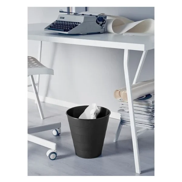 Ikea Çöp Kutusu Saksı Siyah 10 Lt - Görsel 5