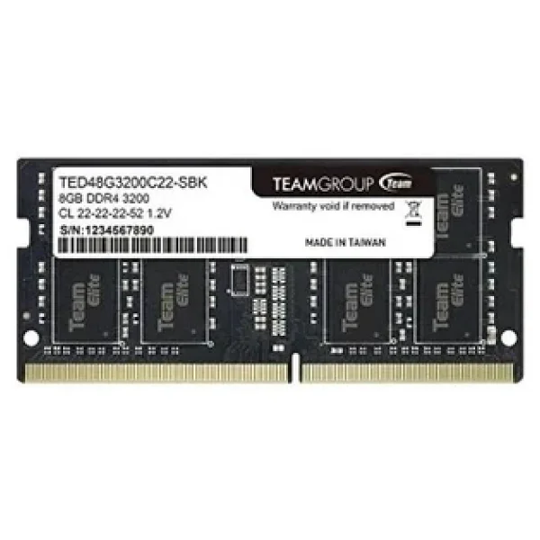 Team Elite 8 GB 3200 MHz Cl22 Ted48g3200c22-S01 DDR4 RAM - Görsel 6