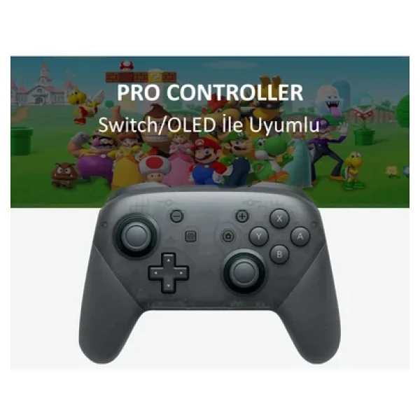 Nintendo Switch Pro Controller Oyun Kolu - Görsel 5