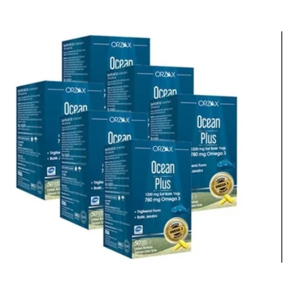 Ocean Plus Omega 3 Balık Yağı 1200 Mg 50 Kapsül 6'lı - Görsel 5