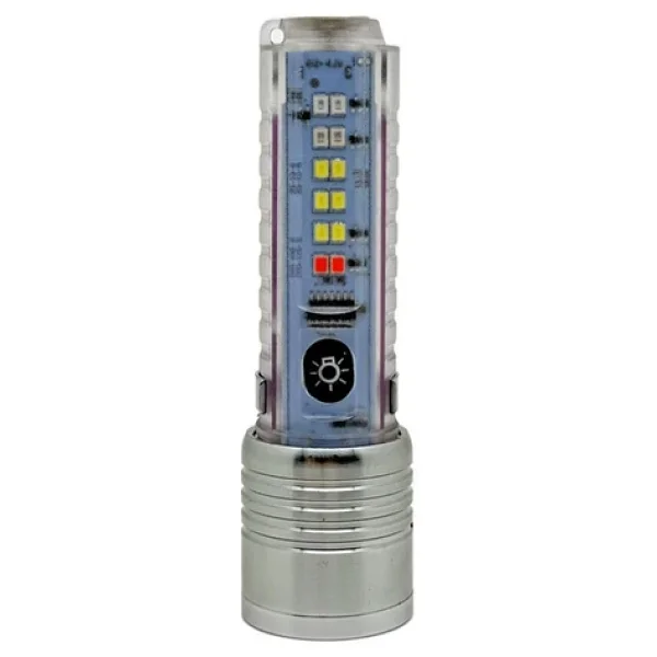 Panther Pt-8440 2000 Lümen LED Şarjlı El Feneri - Görsel 5