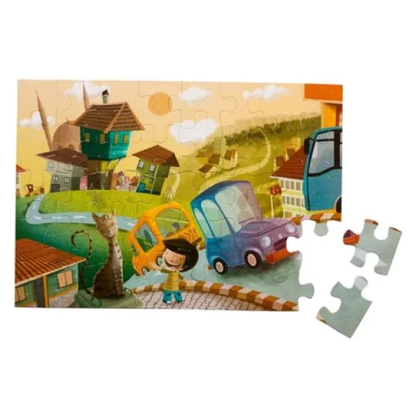 Eolo Şehirde 40 Parça Yer Puzzle - Görsel 7