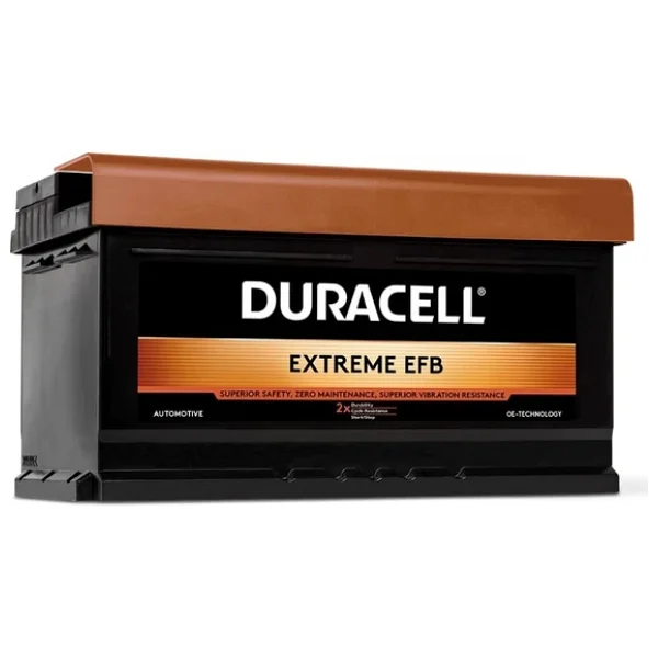 Duracell De70efb 12v 70ah 660a Extreme Start Stop Efb Akü (Üretim Tarihi:2025) - Görsel 5