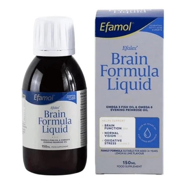 Efamol Brain Formula Liquid 150 Ml Şurup - Görsel 3