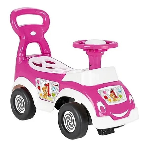 Pilsan 07-828 Smart Baby Bultaklı Pembe İlk Arabam - Görsel 3