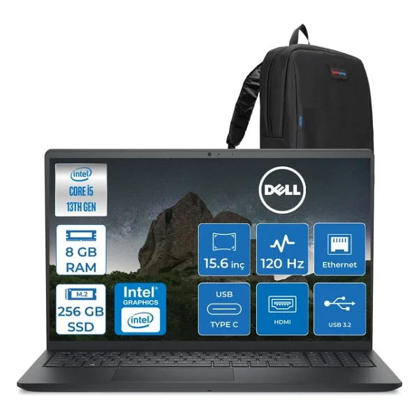 Dell Pro 15 Essential Pv152501334 İ5-1334u 8 GB 256 GB SSD Iris Xe Graphics 15.6" Full HD Notebook - Görsel 3