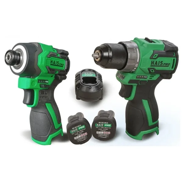 Hais Pro Rb-03 Rb-Sd1608-L + Rb-Db16 16 V Çift Akülü 2 Ah Elektrikli El Aletleri Seti - Görsel 3