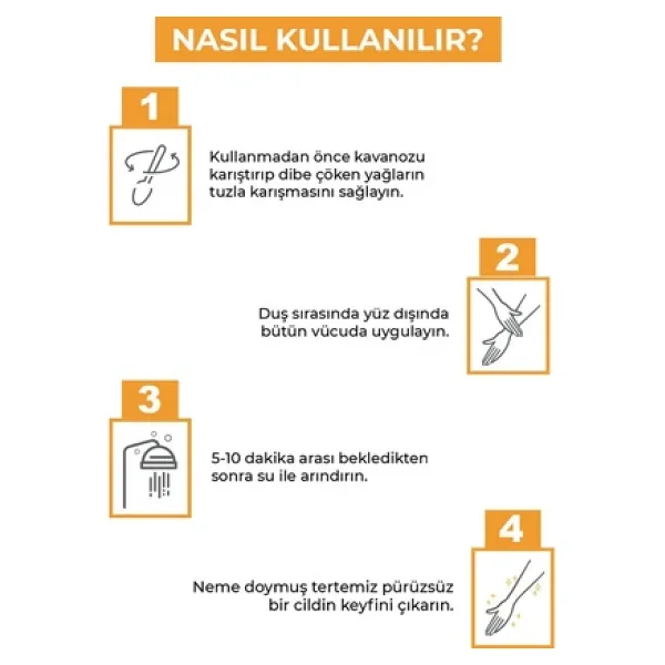 Sinoz Arındırıcı Nemlendirici 300 Gr Vücut Peelingi - Görsel 4