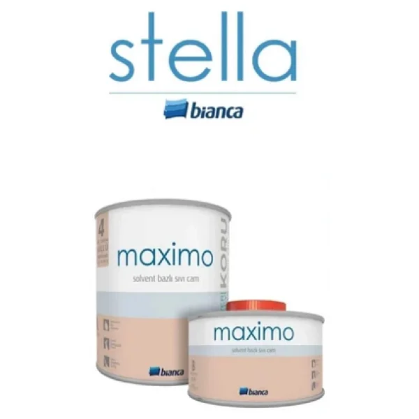 Bianca Stella Maximo Solvent Bazlı Sıvı Cam - İpek Mat - Görsel 3