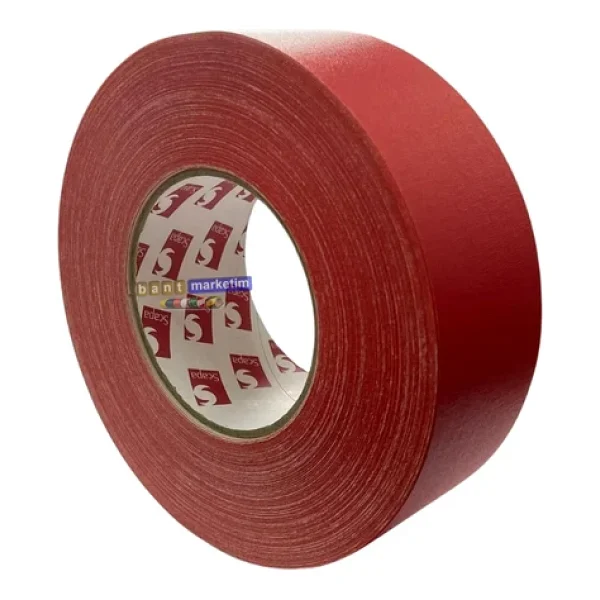 Scapa 3101 Gaffer Kamera Bandı Tamir Bandı 50mmx50mt Kırmızı - Görsel 3