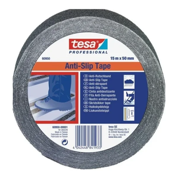 Tesa Merdiven Kaydırmaz Bant Siyah 50mm X 15 Metre - Görsel 3