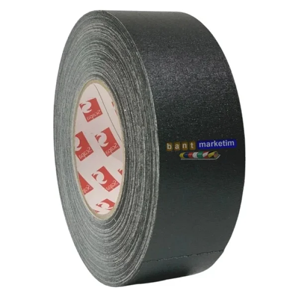 Scapa 3101 Gaffer Kamera Bandı Tamir Bandı 50mmx50mt Siyah - Görsel 3