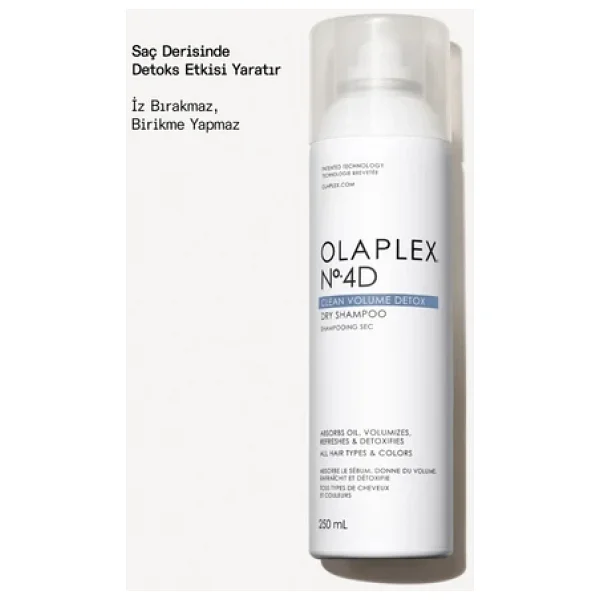 Olaplex No.4d Clean Volume Detox 250 Ml Kuru Şampuan - Görsel 6