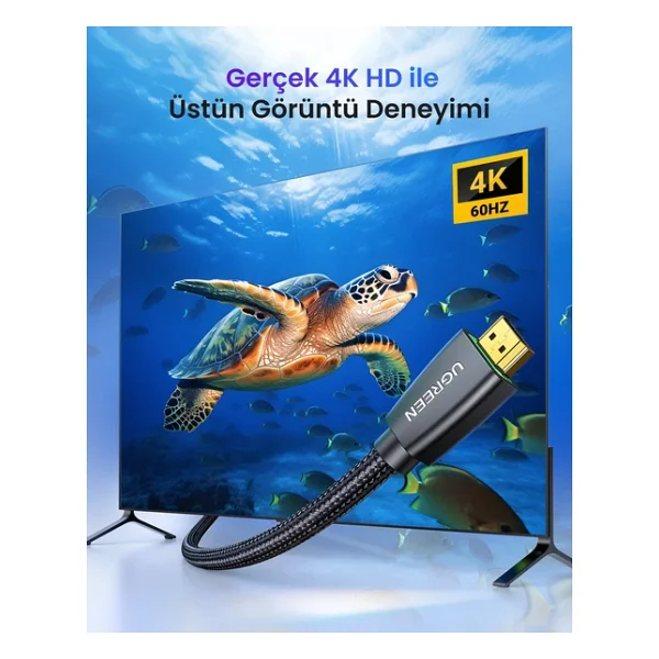 Ugreen 40409 1.5 M 4K Hdmı Kablo - Görsel 4