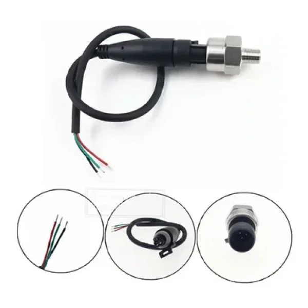 Devremarkt 500psi Basınç Sensörü 1/8" Npt Diş Paslanmaz Çelik Yağ Gaz Su Yakıt Tank Depo Lastik Hava Atmosfer - Görsel 6