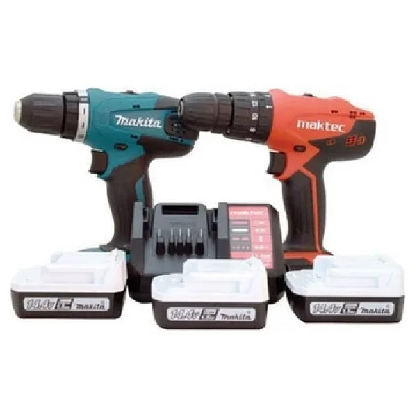 Makita Hp347dwe3 Üç Akülü 1.5 Ah Darbeli Matkap - Görsel 6