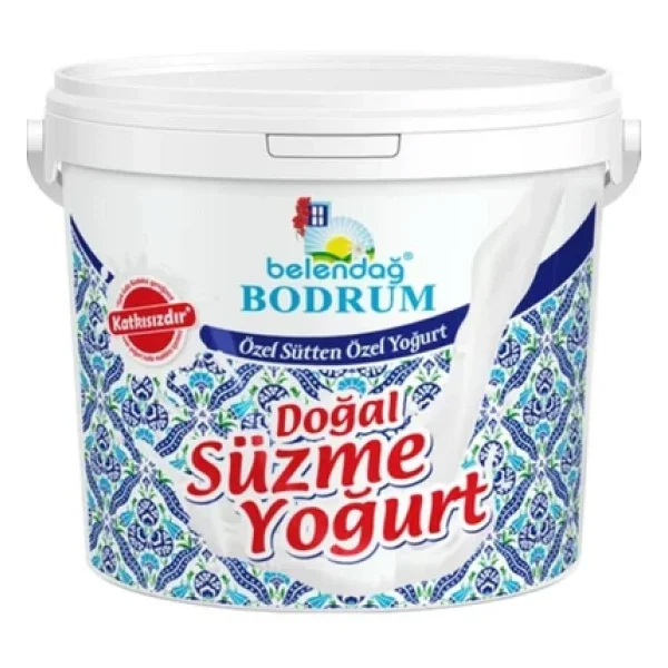 Belendağ Bodrum Gurme Süzme Doğal Yoğurt 10 Kg - Görsel 2