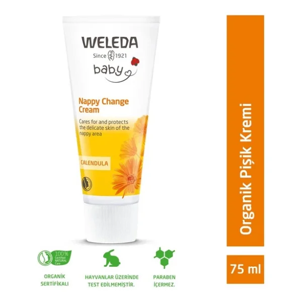 Weleda Calendula Organik Pişik Kremi 75 Ml - Görsel 3