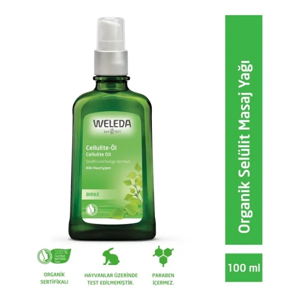 Weleda Birke Cellulite-Oil Selülit Yağı 100 Ml - Görsel 9