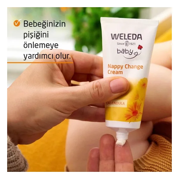 Weleda Calendula Organik Pişik Kremi 75 Ml - Görsel 6