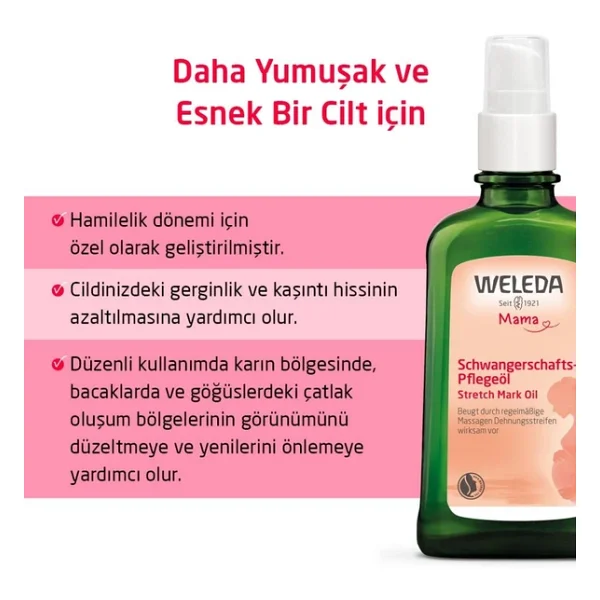 Weleda Anne Vücut Bakım Yağı 100 Ml - Görsel 8