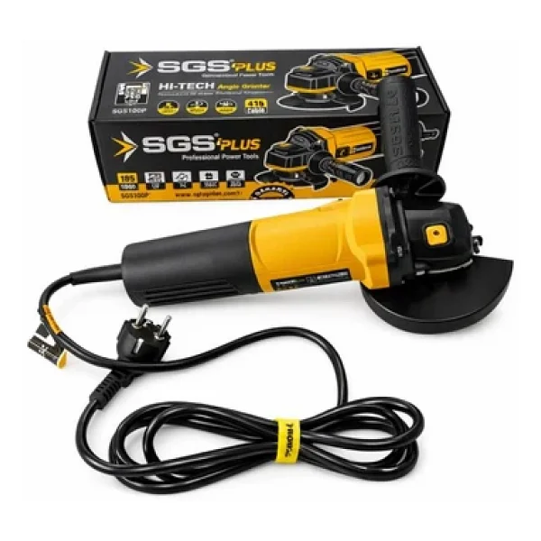 Sgs Hi-Tech Avuç Taşlama Makinesi 750W 115 Mm - Görsel 5