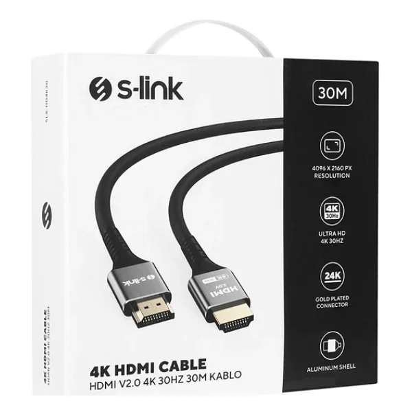 S-Link Slx-Hd4k30 30 M 4K Hdmı Kablo - Görsel 5