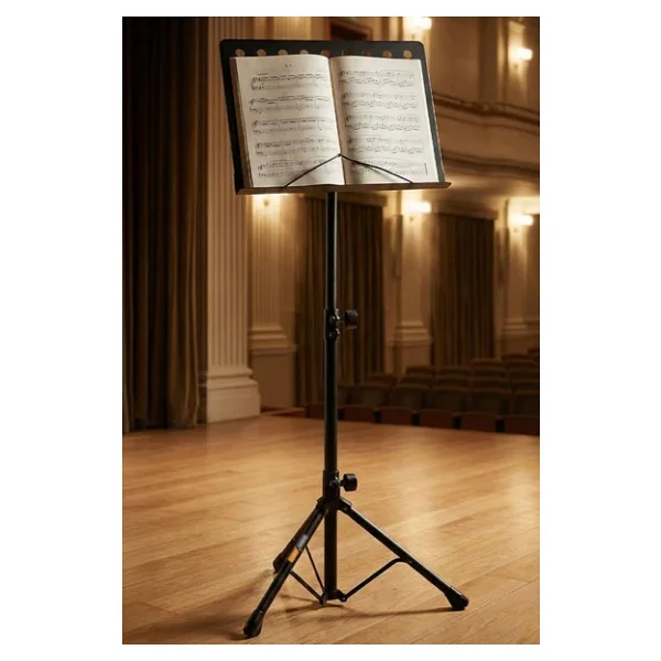 Lastvoice Nt-109 Pro Şef Tipi Büyük Boy Yüksek Kaliteli Nota Sehpası Standı Seti - Görsel 4
